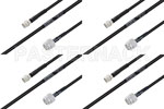 M39012/26-0010 to M39012/55-3029 Cable Assembly with M17/28-RG058 High-Reliability MIL-SPEC RF Series