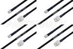 M39012/26-0011 to M39012/55-3028 Cable Assembly with M17/84-RG223 High-Reliability MIL-SPEC RF Series