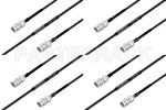 M39012/55-3026 to M39012/55-3026 Cable Assembly with M17/119-RG174 High-Reliability MIL-SPEC RF Series