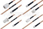 M39012/55-3028 M17/128-RG400 Cable Assembly High-Rel MIL-SPEC RF Series
