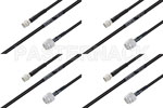 M39012/55-3029 to M39012/26-0010 Cable Assembly with M17/28-RG058 High-Reliability MIL-SPEC RF Series