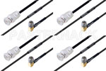 M39012/56-3107 to M39012/16-0220 Cable Assembly with M17/119-RG174 High-Reliability MIL-SPEC RF Series