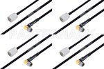 M39012/56-3109 to M39012/01-0503 Cable Assembly with M17/84-RG223 High-Reliability MIL-SPEC RF Series
