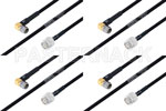 M39012/56-3109 to M39012/26-0011 Cable Assembly with M17/84-RG223 High-Reliability MIL-SPEC RF Series