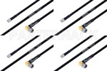 M39012/56-3109 to M39012/55-3028 Cable Assembly with M17/84-RG223 High-Reliability MIL-SPEC RF Series