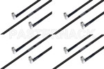 M39012/56-3129 to M39012/56-3129 Cable Assembly with M17/28-RG058 High-Reliability MIL-SPEC RF Series