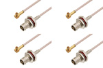BNC 75 Ohm to MCX 75 Ohm Cable Assemblies