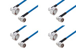 7/16 DIN Male Right Angle to Type N Male Right Angle Cable Assemblies