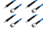 QMA Female to Type N Male Cable Assemblies