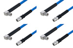 QMA Male to SMA Male Right Angle Cable Assemblies