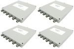 SMA 6 Way Power Dividers 50 Ohm