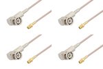SMA Female to BNC Male Right Angle Cable Assemblies