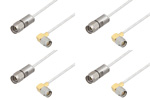 SMA Male Right Angle to 2.4mm Male Cable Assemblies