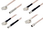 SMA Male Right Angle to MCX Jack Cable Assemblies