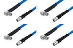 SMA Male Right Angle to QMA Male Cable Assemblies