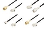 SMA Male to SMB Plug Right Angle Cable Assemblies
