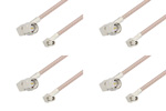 SMC Plug Right Angle to SMA Male Right Angle Cable Assemblies