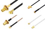 SMP Female Right Angle to SMA Female Cable Assemblies