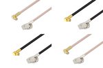 SMP Female Right Angle to SMA Male Right Angle Cable Assemblies