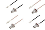 TNC Female to MCX Plug Cable Assemblies