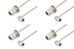 Type N Female to QMA Male Right Angle Cable Assemblies
