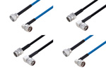 Type N Male Right Angle to 4.3-10 Male Cable Assemblies