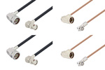 Type N Male Right Angle to BNC Male Right Angle Cable Assemblies