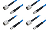 4.3-10 Female to QMA Male Cable Assemblies