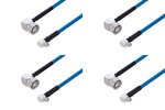 4.3-10 Male Right Angle to SMA Male Right Angle Cable Assemblies