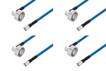 7/16 DIN Male Right Angle to NEX10 Male Cable Assemblies