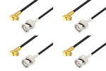 BNC Male to SMP Female Right Angle Cable Assemblies