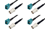 FAKRA Jack to BNC Female Cable Assemblies