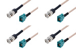 FAKRA Jack to BNC Male Cable Assemblies