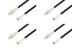 MCX Plug to SMC Plug Cable Assemblies