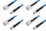 QMA Male to 4.1/9.5 Mini DIN Female Cable Assemblies