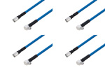 SMA Male Right Angle to NEX10 Male Cable Assemblies