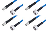 SMA Male to 4.1/9.5 Mini DIN Male Cable Assemblies