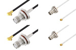 TNC Female to SMP Female Right Angle Cable Assemblies