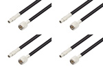 TNC Male 75 Ohm to Mini SMB Plug 75 Ohm Cable Assemblies