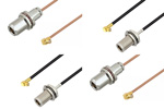 Type N Female to SMP Female Right Angle Cable Assemblies