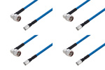 Type N Male Right Angle to NEX10 Male Cable Assemblies
