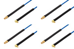 Mini SMP Female to MMCX Plug Right Angle Cable Assemblies
