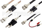 Banana Plug to BNC Male Test Cable Assemblies