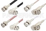 BNC Male to BNC Male Right Angle Cable Assemblies