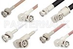 BNC Male Right Angle to BNC Male Cable Assemblies