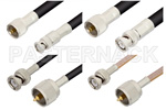 UHF Male to BNC Male Cable Assemblies