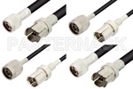 Type N Male to GR874 Sexless Cable Assemblies