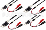 Banana Plug to Alligator Clip Test Cable Assemblies