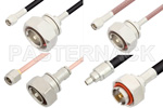 7/16 DIN Male to SMA Male Cable Assemblies