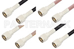 Mini UHF Male to Mini UHF Male Cable Assemblies